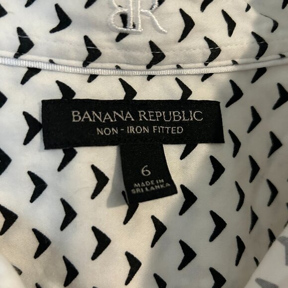 V-Print Workwear Shirt Banana Republic - Picture 3 of 3
